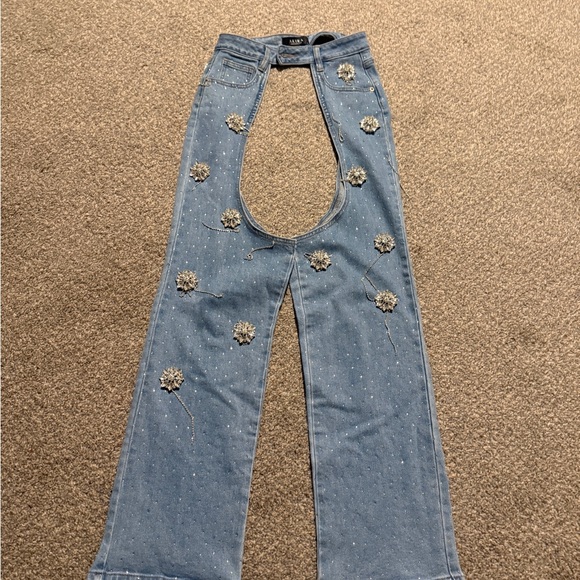 Cowboy Carter Denim Chaps From Akira - Picture 4 of 5
